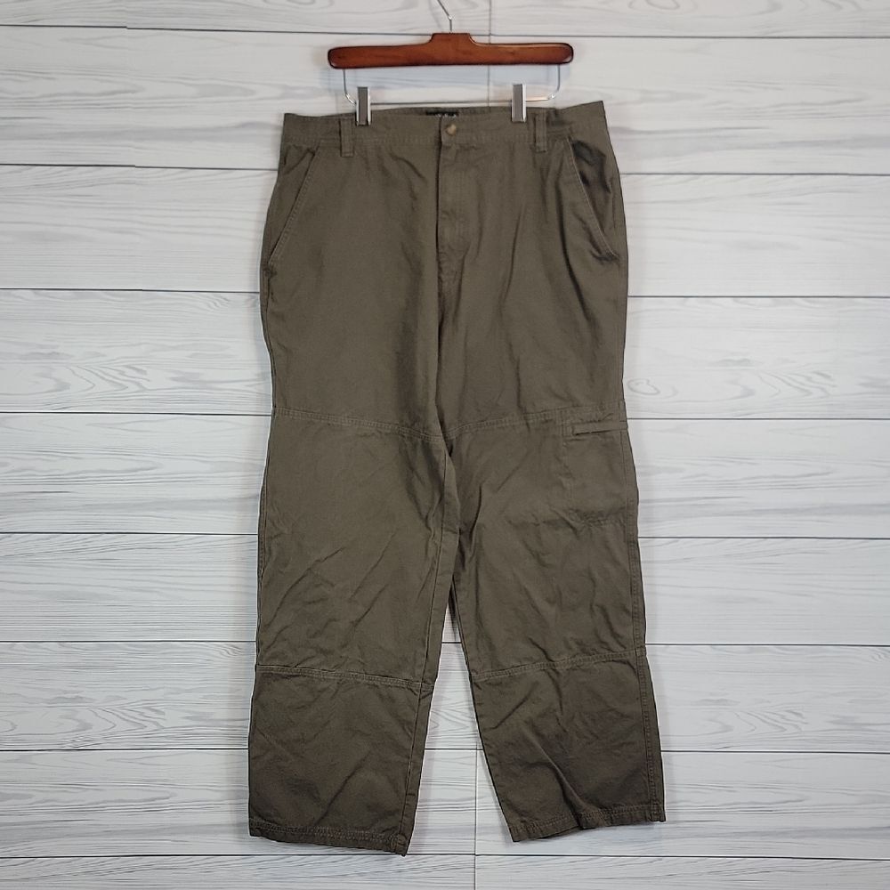 Alpine Design Men's Cargo Utility Pants in Khaki Olive Size 40 ( Measured 37" )